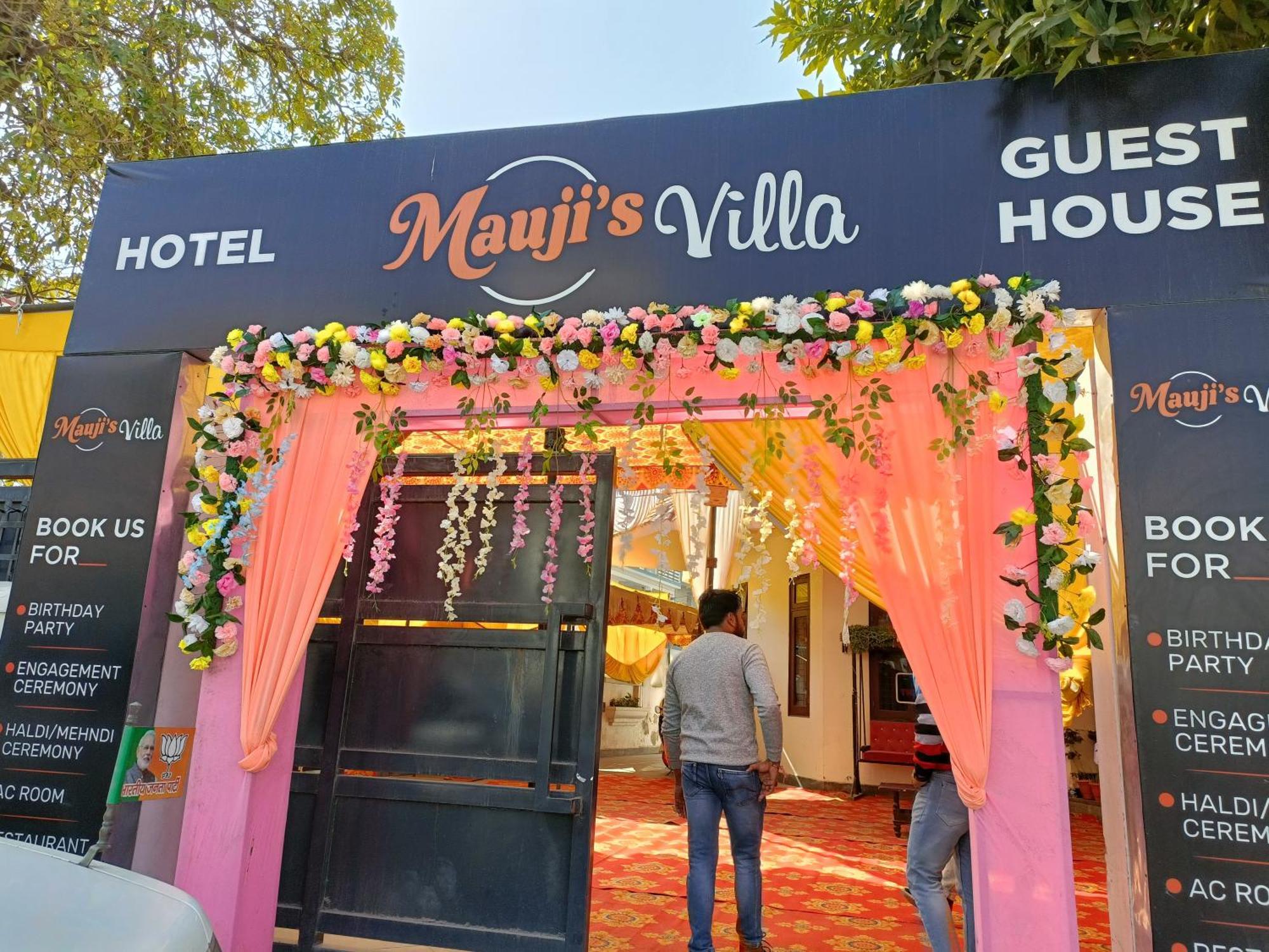 Mauji'S Villa Hotel & Guest House Allāhābād Junction Kültér fotó